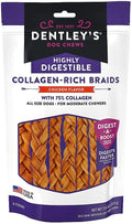 Dentleys Collagen Rich Braids Chicken Flavor 8 Count