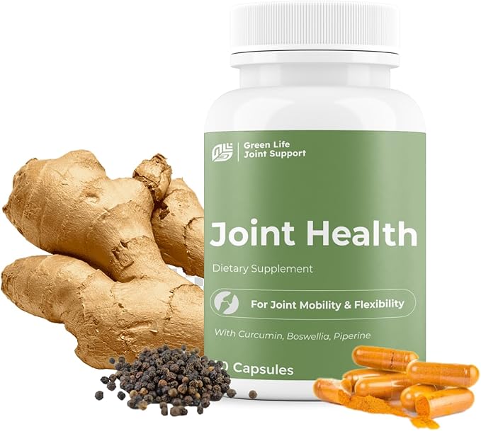 Turmeric Curcumin 750mg Natural Support for Joint – Non-GMO – 60 Capsules