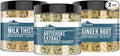 Earthborn Elements Artichoke Milk Thistle Ginger Root 200 Capsules Bundle
