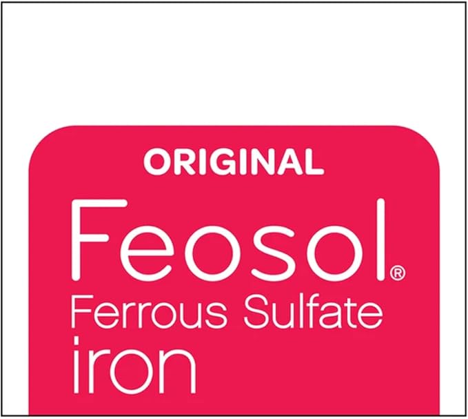 Feosol Original Ferrous Sulfate Iron Supplement  120 CT (Pack of 3)