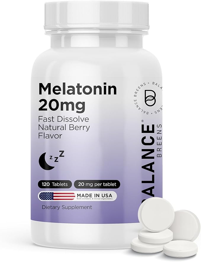 Balancebreens Melatonin + Probiotics + Creatine Wellness Bundle