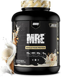 REDCON1 MRE Protein Powder Vanilla Milkshake - Meal Replacement Protein Blend Made with MCT Oil &amp Whole Foods - Protein with Natural Ingredients to Aid in Muscle Recovery (25 Servings)