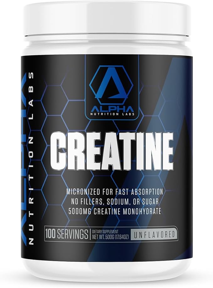 Micronized Creatine Powder Unflavored 500g