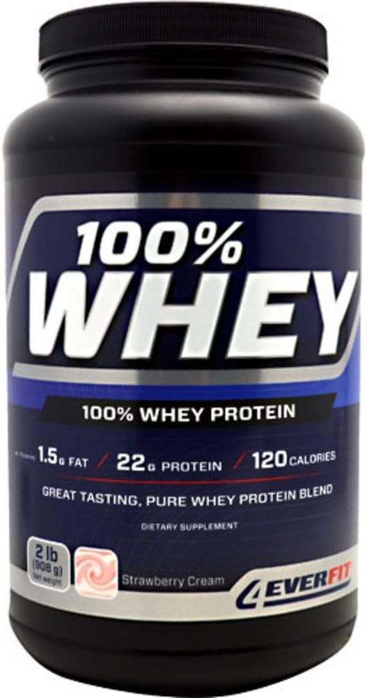 Fruit Blast Whey Strawberry Kiwi 1.8-Pounds Tube