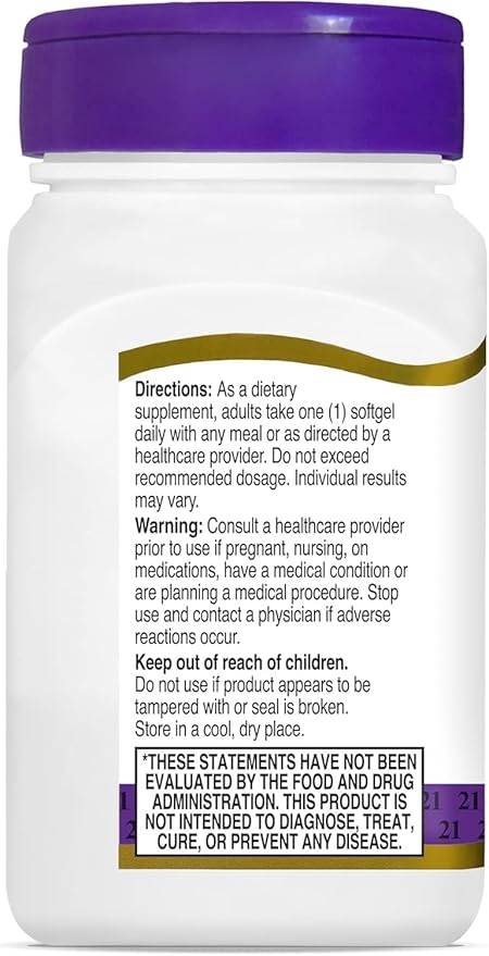 21st Century Co Q-10 100 mg Softgels - 90 ct Pack of 2