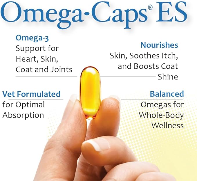 Omega-Caps ES for Large &amp Giant Dogs (250 Caps)