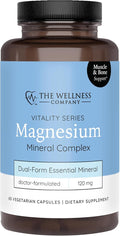 Magnesium Glycinate and Magnesium Citrate – Supports Muscle Relaxation and Cardiovascular Health | 60ct (2 Month Supply)