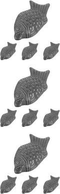 LOGOFUN 12PCS Natural Iron Fish Cooking Supplement Tools Accessories for Vegan Athletes and Pregnant Party Supplies