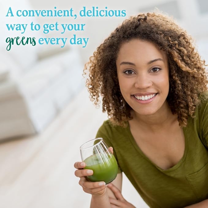Garden of Life Perfect Food Super Green Formula - 30 Servings 45 Superfoods Greens Fruit and Veggie Juice Superfood Powder Supplement Probiotics Organic Spirulina for Digestion and Immune Health