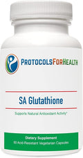 SA Glutathione Dietary Supplements | Supports Natural Antioxidant Activity 60 Capsules