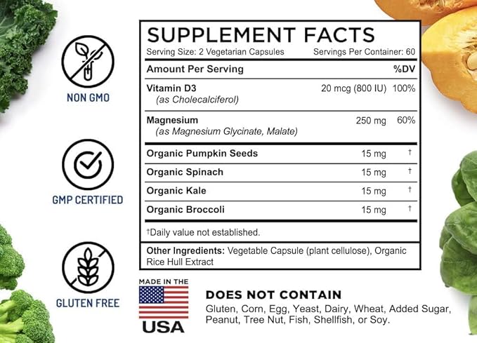 FarmHaven Milk Thistle Capsules + Turmeric Curcumin with BioPerine Black Pepper Magnesium Glycinate &amp Malate