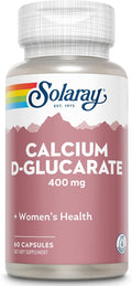 Solaray Calcium D-Glucarate Capsule (Btl-Plastic) 400mg | 60ct