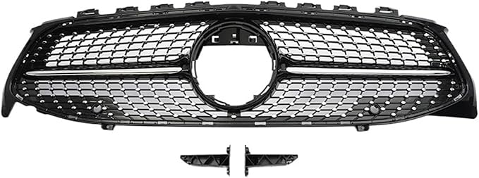 CONERY Automotive Accessories AMG Style CLA35 CLA45 Grille Compatible for Mercedes Benz CLA W118 CLA Grille 180 250 260 2019-2022 (Size : Diamond B WO H)