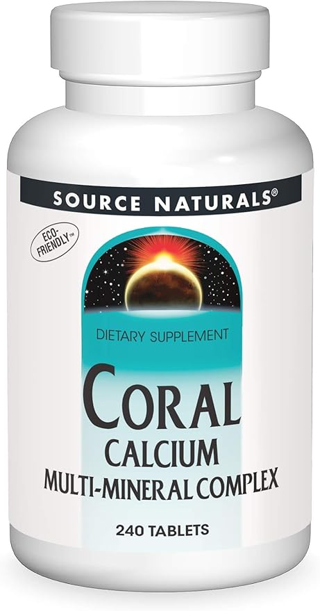 Source Naturals Calcium Coral Multi-Mineral 240 Tablets