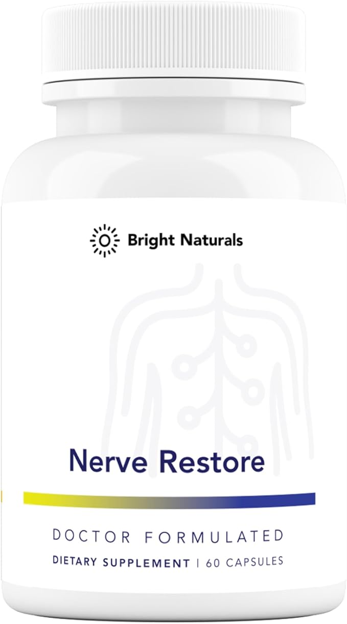 Nerve Restore - Nerve Support Supplement - Includes Pea White Willow and B-Vitamin Nerve Support Complex for Advanced Nerve Health Support - Made in the USA 60 Capsules