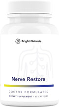 Nerve Restore - Nerve Support Supplement - Includes Pea White Willow and B-Vitamin Nerve Support Complex for Advanced Nerve Health Support - Made in the USA 60 Capsules