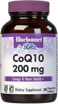Bluebonnet CoQ-10 Vegetarian Softgels 200 mg 60 Count