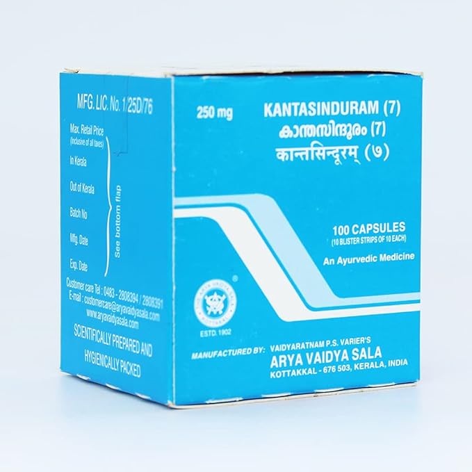 Kottakkal Kantasinduram (7) Capsule250mg