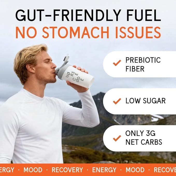 Chocolate Barley Protein Powder | 20g Plant-Based Vegan Protein | Pea Protein Rice Protein Prebiotic Fiber Smooth &amp Gentle on Stomach Low Sugar Keto Friendly | 14 Servings (1.39 lb)