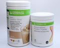 HERBALIFE (Duo) Formula 1 Healthy Meal Nutritional Shake Mix (Cafe Latte) with Personalized Protein Powder