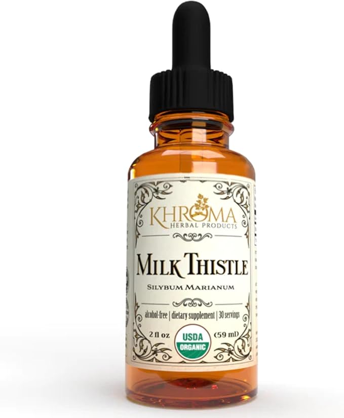 Khroma Herbal Products Organic Milk Thistle - 2 oz Liquid - 30 Servings