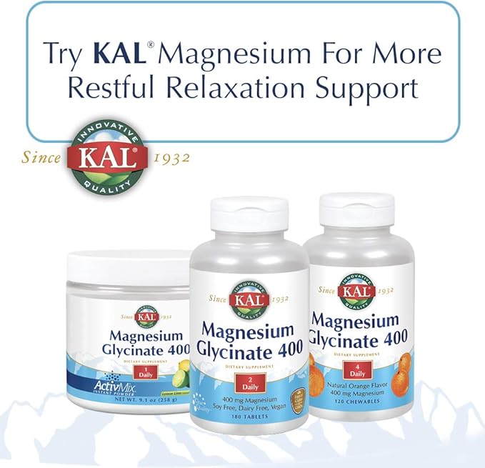 KAL 5 Mg Melatonin Lemon 30 Count | Pack of 2
