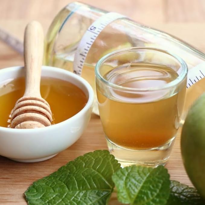 Honey Vinegar Additive-free 100% Natural Organic Fermented Organic Turkish Product A Natural &amp Pure Ideal Vinegar for Gourmet Delights (500 ml / 16.9 fl oz)