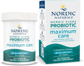 Nordic Naturals Nordic Flora Probiotic Maximum Care 30 Capsules 11 Probiotic Strains for Daily Immune and Digestive Health Support Vegan 30 Servings