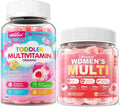 Women's Multivitamin + Organic Toddler Multivitamin Gummies 2 Pack