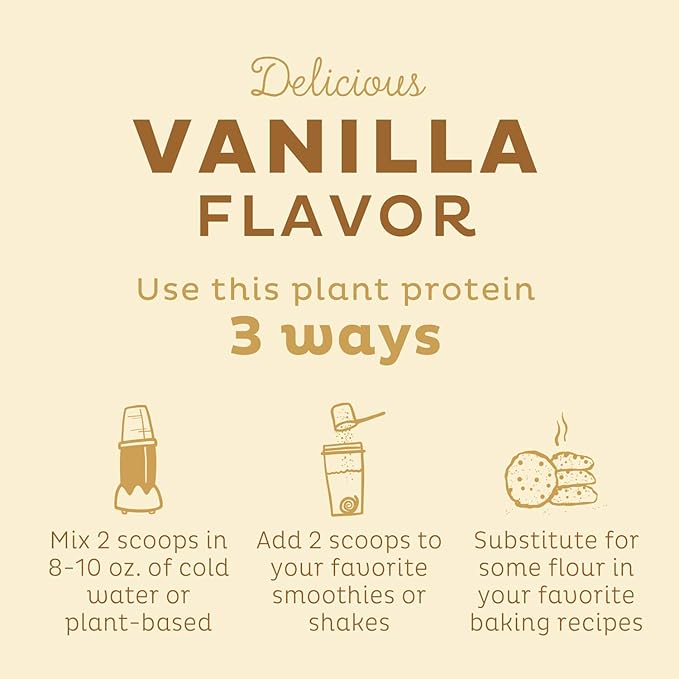 KOS Tropical Paradise Bundle (Plant-Based Vanilla Protein + Organic Acai Powder + Organic Coconut Milk Powder)