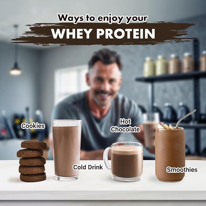 Opportuniteas Grass Fed Vanilla Choco Whey Protein Isolate Powder - 20g Protein Powder Without Artificial Sweeteners Hormone-Free Cows Non GMO - 5lb