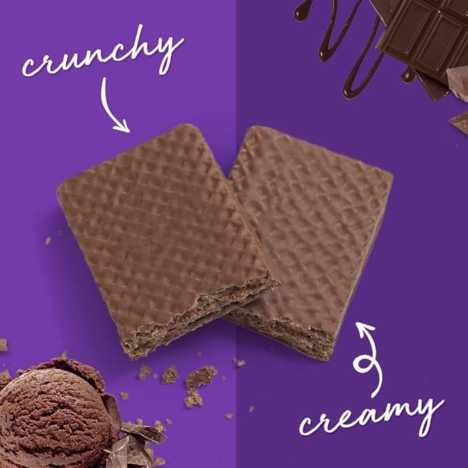 Pawer Crunch Wafer 13g Protein Energy Bar - Triple Chocolate - 5pk