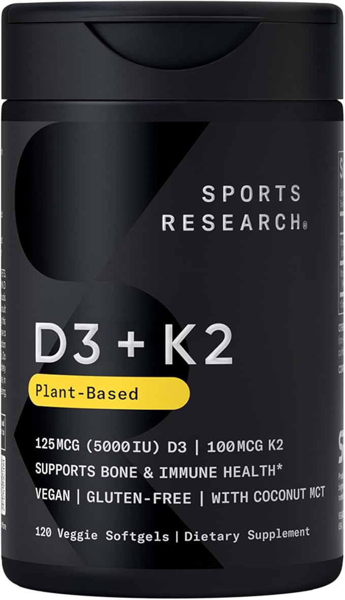 Sports Research® Immunity Pack - Odorless Garlic Oil Pills (1000mg) + Vitamin D3 + K2 + High Potency Liposomal Vitamin C Supplement 1000 mg