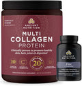 Ancient Nutrition Zinc Capsules 30 Count + Multi Collagen Protein Powder Unflavored 40 Servings