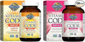 Garden of Life Vitamin Code Raw D3 2000IU + B12 1000mcg Whole Food Supplement Bundle 120 + 30 Capsules