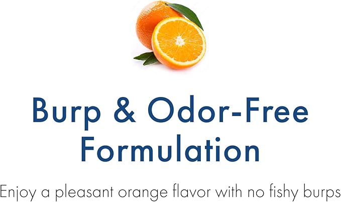 WHC UnoCardio X2 Fish Oil Triglyceride Omega-3 Fatty acids 1270 mg Fish Oil Supplement (622 mg EPA / 420 mg DHA/Total 1150 mg of Omega-3 per Serving) Natural Orange 60 softgels