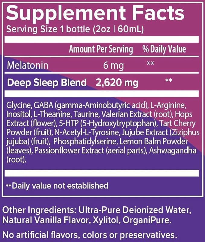 Results RNA Resteva Rx Sleep Aid: Delicious Fast-Acting Liquid Formula. Relaxing Mind &amp Body Promoting deep Sleep. Wake Refreshed with no Grogginess. Naturally sweetened 12 Pack