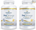 Nordic Naturals ProOmega Lemon Flavor - 210 Soft Gels - 1000 mg Omega-3 - High-Potency Fish Oil with EPA &amp DHA - Promotes Brain Eye Heart &amp Immune Health - Non-GMO - 105 Servings (Pack of