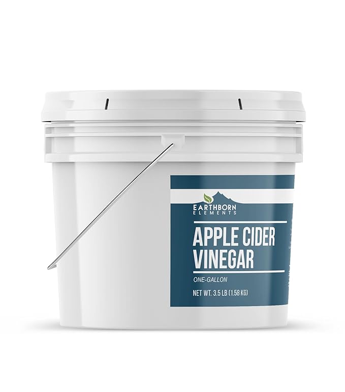 Earthborn Elements Apple Cider Vinegar Powder 1 Gallon Bucket Cooking &amp Baking Dry Powder