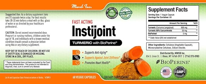 Instijoint Supports Health Joints - Helps Support Painless Joint Health