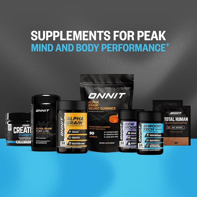 ONNIT Creatine Monohydrate Powder – Unflavored 90-Serving Value Size – Supports Strength Lean Muscle and Brain Energy† – Keto Friendly No Fillers 90 Servings 15.29 oz