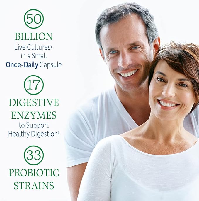 Garden of Life Dr. Formulated Probiotics Platinum Series 200 Billion CFU &amp RAW Probiotics Colon Care 50 Billion CFU