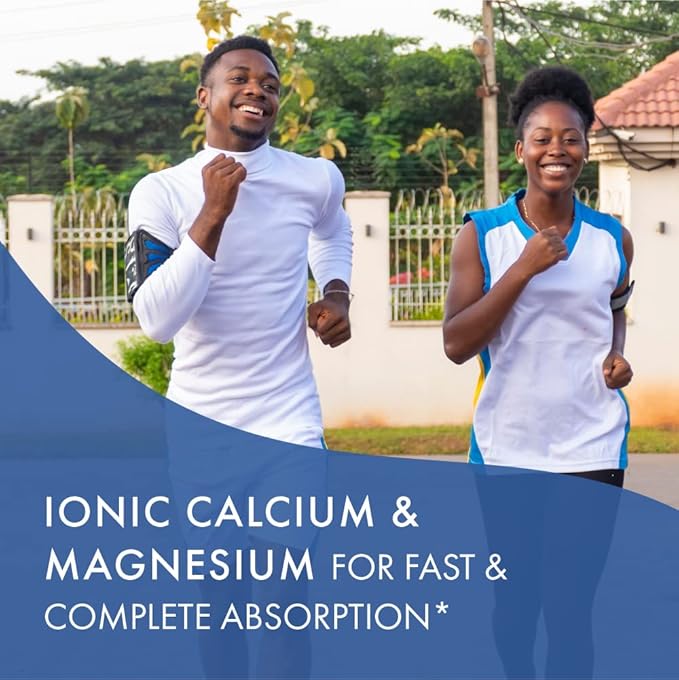 Ionic Fizz Calcium Plus by Pure Essence - Perfect Calcium/Magnesium Ratio with Vitamin A B C D and Potassium Strong Bones - Mixed Berry - 14.82 oz