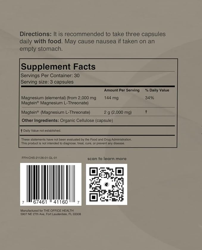 Liposomal Magnesium L Threonate