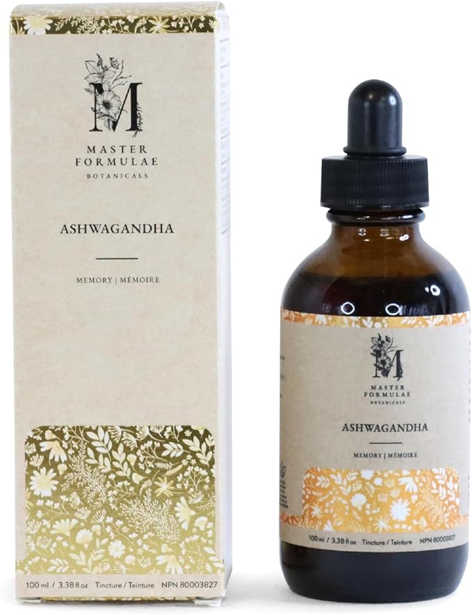 Master Formulae Botanicals Ashwagandha | Adaptogenic Herbal Extract | 100mL Tincture