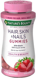 Nature's Bounty Hair Skin and Nails 230 Gummies (5 Pack)