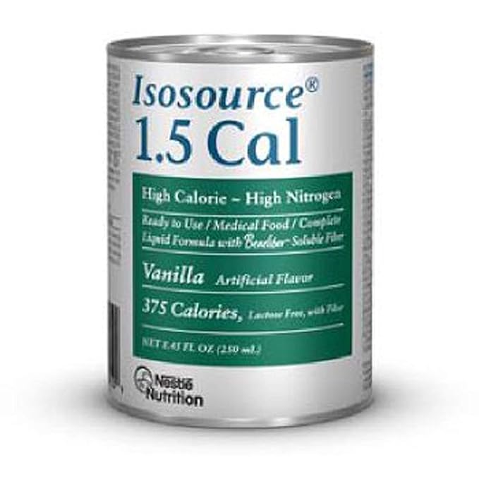 Isosource 1.5 Cal Liquid Vanilla 24x8oz