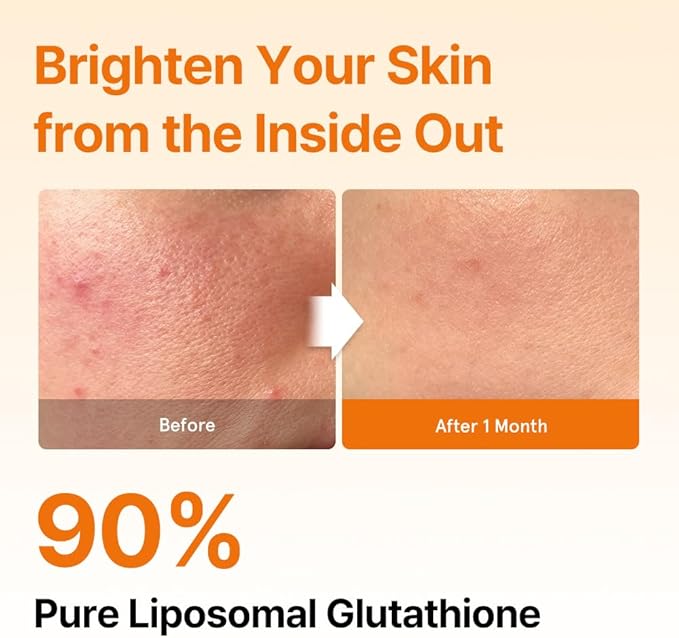 ESTHER FORMULA Liposomal Glutathione Strips (30 ct) - Glutathione Direct Antioxidant Support Skin Brightening | Fast-Absorbing Oral Beauty Film | Korean Supplements | Made in USA