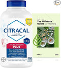 Citra-Cl Maximum Plus Calcium Citrate + Vitamin D3 Supplement Tablets 280 ct. Supports Bone Health &amp Strength - 5 Month Supply + Exclusive Vitamin Guide