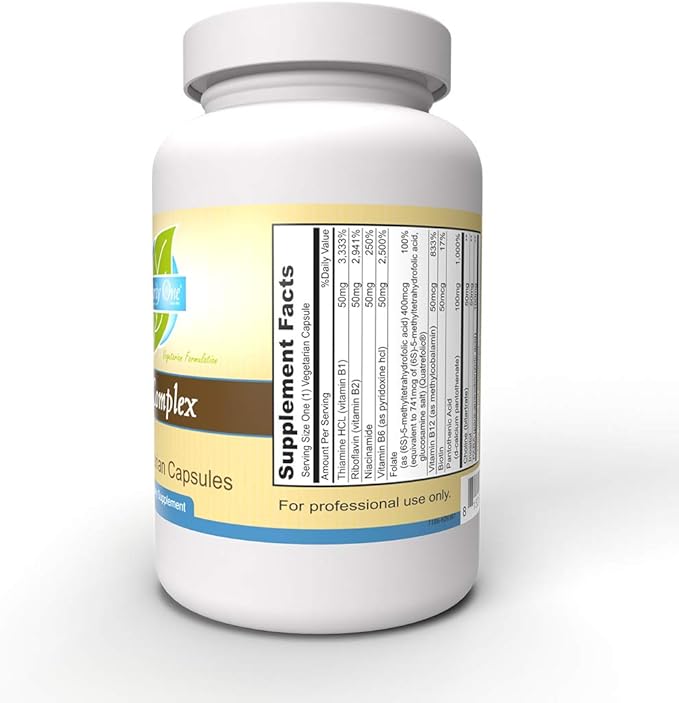 Priority One Vitamins B Complex 60 Vegetarian Capsules
